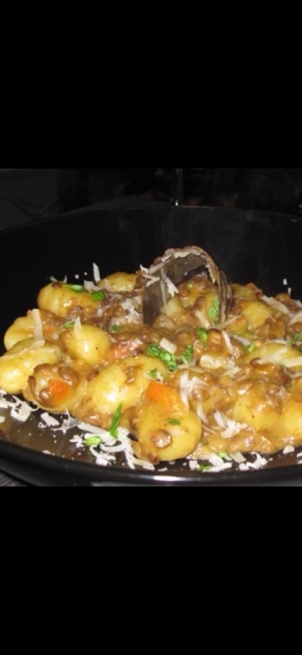 Curry di patate con cocco e spezie